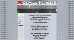 Desktop Screenshot of pcexpress-werkstatt.de